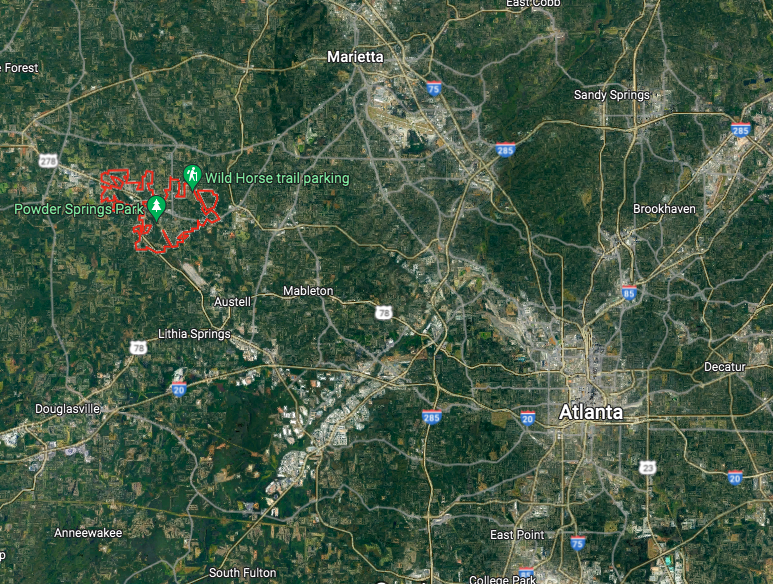 Northwest of Atlanta, Powder Springs breaks ground on new city center